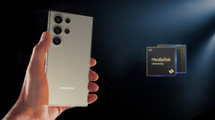 Мы можем увидеть первый флагманский телефон Samsung Galaxy с чипсетом Dimensity (источник изображения: Samsung и MediaTek [отредактировано])