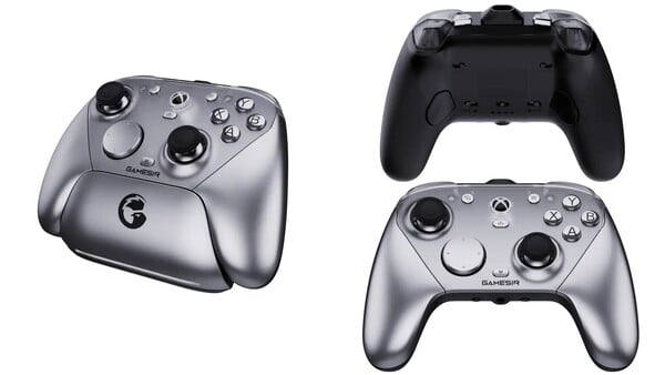 Серебристый металлик GameSir G7 Pro продается только в Best Buy.