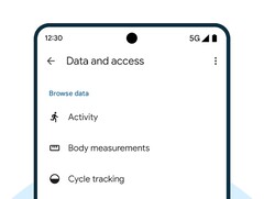 Приложение Health Connect от Google (на фото) вскоре может предложить отслеживание потребления никотина и алкоголя. (Источник изображения: Google)