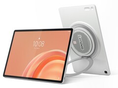 Lenovo Tab Plus Gen 2 имеет динамик на задней панели, а также встроенную подставку для ног.