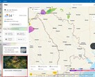 Погода Microsoft с рекламой в Румынии (Источник изображения: Own)