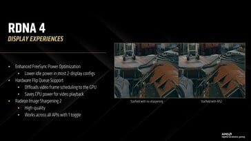 Движок Radiance Display Engine теперь поддерживает аппаратный флип-метраж. (Источник изображения: AMD)