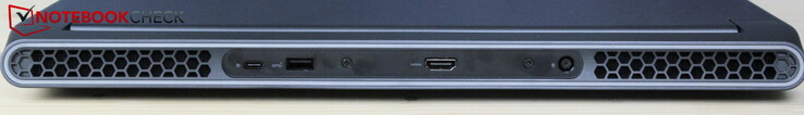 Задняя сторона: USB-C 3.2 Gen2, USB-A 3.0 (PowerShare), HDMI 2.1, разъем питания
