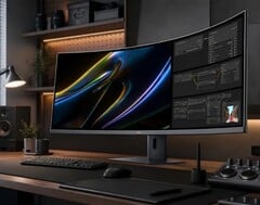 Игровой монитор HKC Apocalypse 43H180C отличается соотношением сторон 24:9 и разрешением 5k2k+.