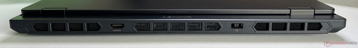 Задняя часть: HDMI 2.1, питание