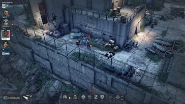На изображении: скриншот игрового процесса из игры «Jagged Alliance 3».