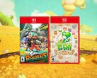 Показаны розничные кейсы Splatoon Raiders и Yoshi and Mysterious Book