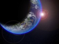 Иллюстрация художника, изображающая планету Земля в космосе. (Источник изображения: GuillaumePreat - Pixabay)