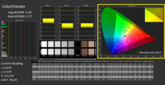 CalMAN - ColorChecker, наша калибровка