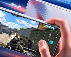Новая кнопка WIN Key на нижней рамке позволяет регулировать вибрацию и отклик на касание по трём уровням и управлять пятью режимами подсветки