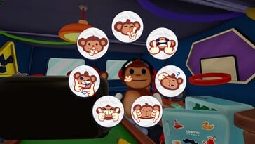 На изображении: скриншот игрового процесса из игры BOMBANANA!.