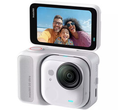 Insta360 Go Ultra в одном из двух предполагаемых цветов. (Источник изображения: Insta360 через Roland Quandt &amp;amp; WinFuture)