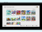 Меню виртуальной игровой карты в интерфейсе Nintendo Switch отображает такие популярные игры, как The Legend of Zelda: Tears of the Kingdom, Splatoon 3 и Pokémon Scarlet. (Источник изображения: Nintendo)
