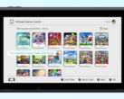 Меню виртуальной игровой карты в интерфейсе Nintendo Switch отображает такие популярные игры, как The Legend of Zelda: Tears of the Kingdom, Splatoon 3 и Pokémon Scarlet. (Источник изображения: Nintendo)