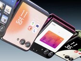Motorola Razr 50 Ultra получит огромный 4-дюймовый дополнительный дисплей. (Изображение: Motorola)