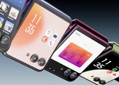 Motorola Razr 50 Ultra получит огромный 4-дюймовый дополнительный дисплей. (Изображение: Motorola)