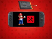 Аккумулятор Switch 2 с изображением консоли и значка службы поддержки Nintendo