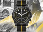 Часы Tudor Pelagos FXD Chrono Yellow (на фото) имеют фирменный 43-миллиметровый корпус из углеродного композита с матовой отделкой. (Источник изображения: Tudor)