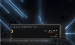 Самый современный твердотельный накопитель Sandisk: WD_Black SN8100 (Источник изображения: Sandisk)