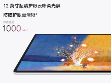 Huawei рекламирует яркость до 1 000 нит (Источник изображения: Huawei)