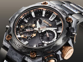 Часы Casio G-Shock MRG-B2000JS-1AJR (на фото) имеют ремешок и безель с покрытием из алмазоподобного углерода (DLC). (Источник изображения: Casio)