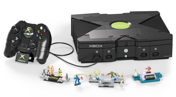 Набор для сборки «Microsoft XBOX» от Mattel Brick Shop.