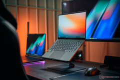 Будущие ноутбуки с RTX 5070, такие как ROG Zephyrus G14, изображенный здесь, могут оснащаться 12 ГБ VRAM