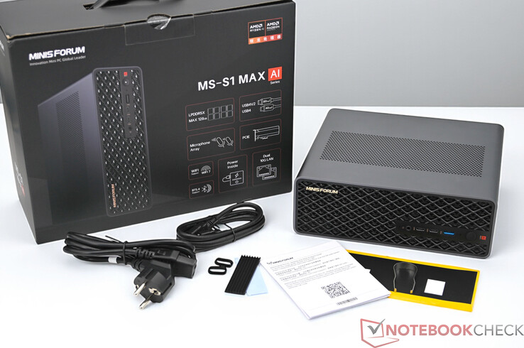 Комплект поставки Minisforum MS-S1 Max