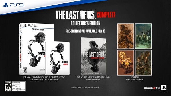 The Last of Us Complete: Collector's Edition уже доступна для предварительного заказа. (Источник изображения: PlayStation)