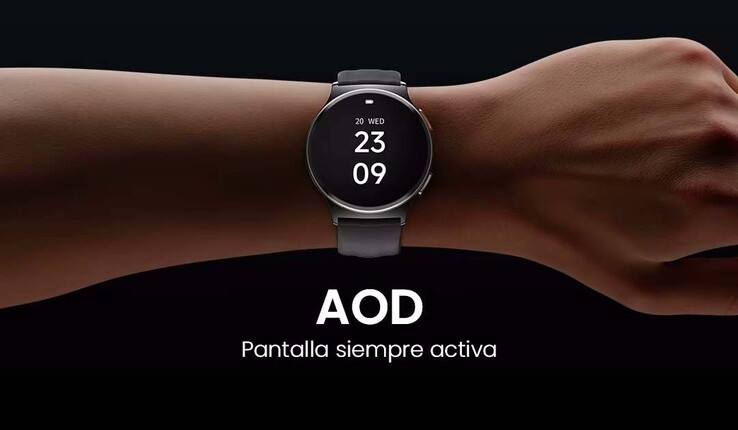 Дисплей может оставаться активированным в любое время. (Источник изображения: Haylou)