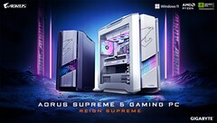 Supreme 5 доступен в черном и белом цвете &quot;ICE&quot; в зависимости от конфигурации (Источник изображения: Gigabyte)