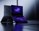 ROG Zephyrus Duo (2026) GX651 можно использовать в нескольких позах.