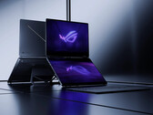 ROG Zephyrus Duo (2026) GX651 можно использовать в нескольких позах.