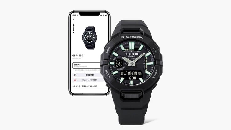 Часы Casio G-Shock GBA-950-1A. (Источник изображения: Casio)