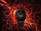 Часы Casio G-Shock DW-5600STT-1JR Stranger Things. (Источник изображения: Casio)