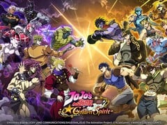 Ключевая рекламная иллюстрация к аниме «JoJo's Bizarre Adventure: Golden Spirit».
