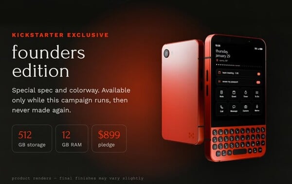 Модель Minimal Phone 2 Founders Edition отличается увеличенным объёмом оперативной памяти и особым цветом корпуса.