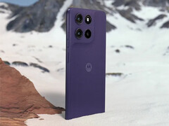 Moto G67 Power в варианте цвета Pantone Parachute Purple. (Источник изображения: Motorola)