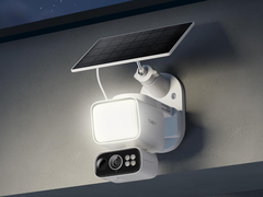 Камера безопасности Tapo C615F от TP-Link (на фото) оснащена встроенным прожектором. (Источник изображения: TP-Link)