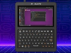 Pi Slate оснащен аккумулятором, клавиатурой и сенсорным экраном
