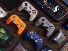 Модель 8BitDo Pro 3 выпускается в четырех цветах и совместима с несколькими операционными системами. (Источник изображения: 8BitDo)