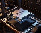Серверный процессор AMD Epyc, установленный в сокет.