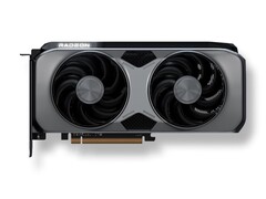 AMD Radeon RX 9070 GRE &quot;Reference Design&quot;, изображенная здесь, не поступит в продажу. (Источник изображения: AMD China)