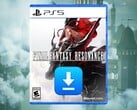 Коробка игры «Final Fantasy 7 Revelation» для PS5 с изображением значка загрузки