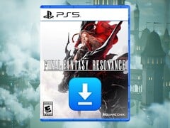 Коробка игры «Final Fantasy 7 Revelation» для PS5 с изображением значка загрузки