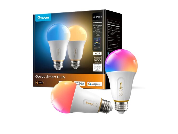 Лампа Govee E26 Smart Light Bulb 1600lm для США