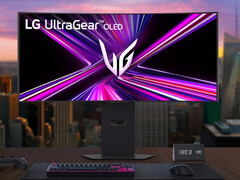 LG UltraGear OLED 34GX900A поставляется с относительно толстой регулируемой подставкой. (Источник изображения: LG)