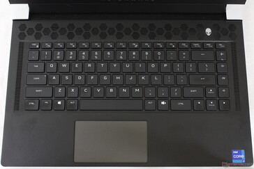 Раскладка клавиатуры такая же, как у x17
