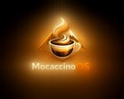 MocaccinoOS desktop Linux AI-made неофициальный логотип для версии 26.03
