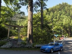 Скриншот, показывающий рендер японской достопримечательности в Forza Horizon 6